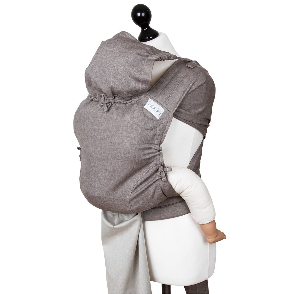 Toddler Size: Fidella FlyTai – Chevron Plain Umber