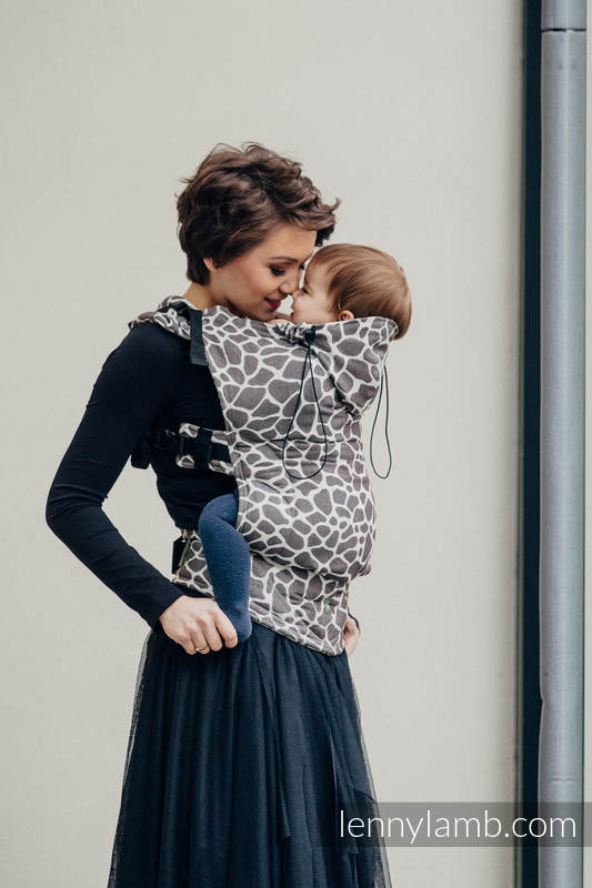 Lenny Lamb – Baby – Giraffe Dark Brown & Creme