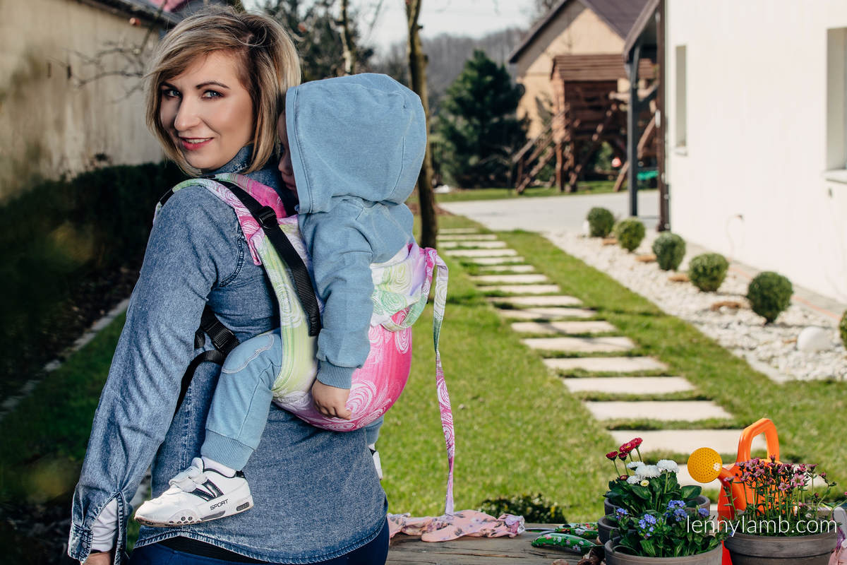 Lenny Lamb Buckle Onbuhimo – Rose Blossom