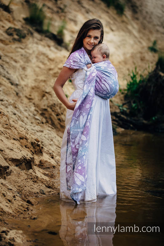 Lenny Lamb Ringsjal - Dragonfly Lavender