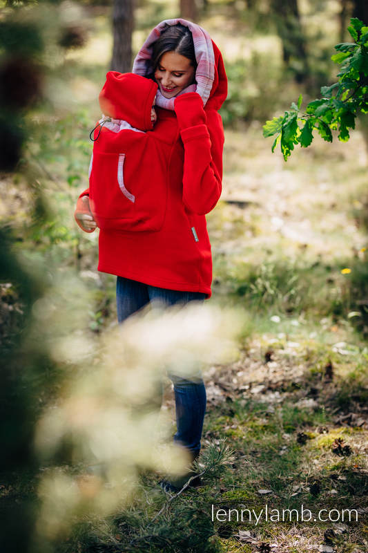 Lenny Lamb Bärtröja 2.0 – Red Little Herringbone Elegance