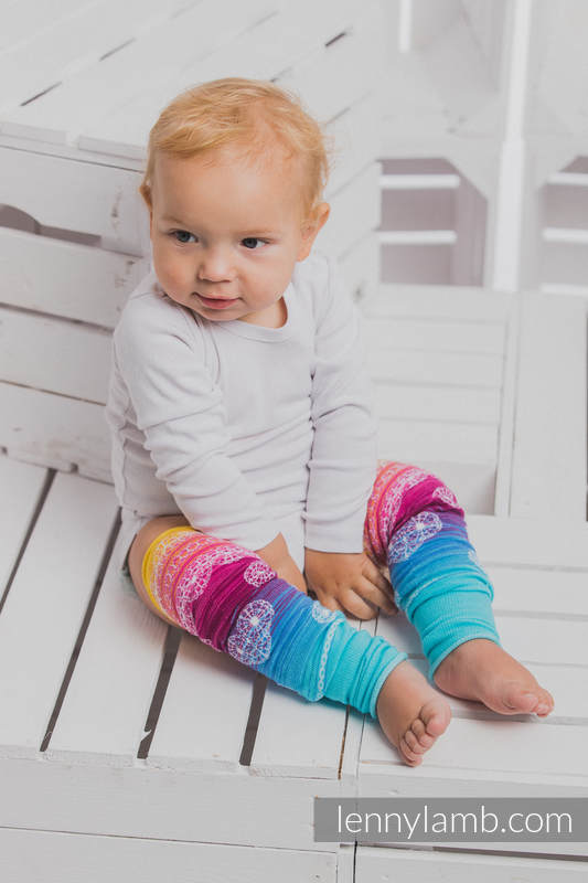 LennyLegs - Benvärmare - Rainbow Lace