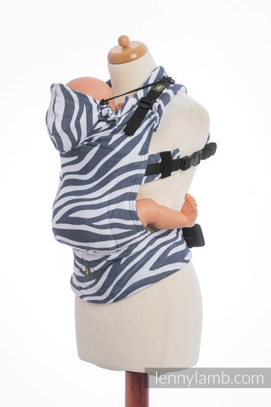 Lenny Lamb – Toddler – Zebra Graphite & White