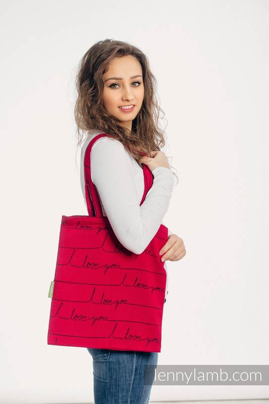 Lenny Lamb Shoppingväska – I Love You