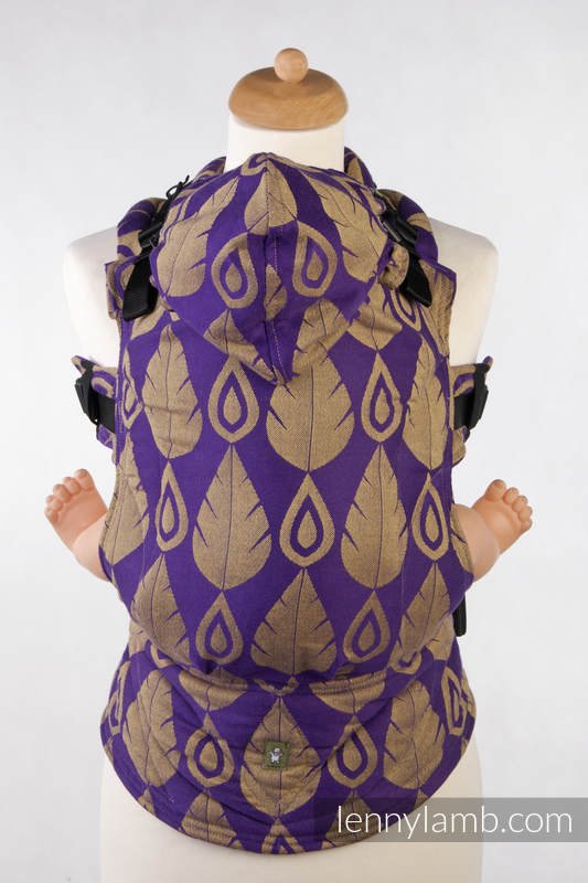 Lenny Lamb – Toddler – Northern Leaves Purple & Yellow