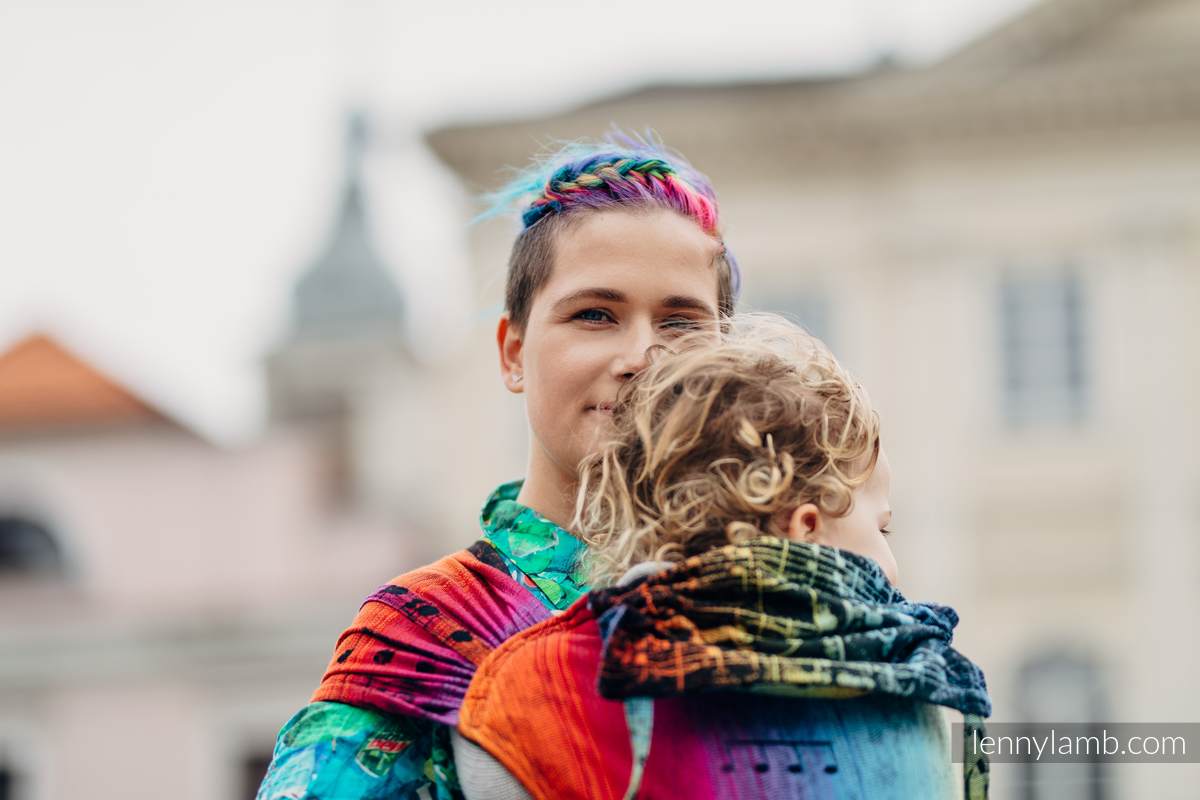 WrapTai Toddler – Symphony Rainbow Dark