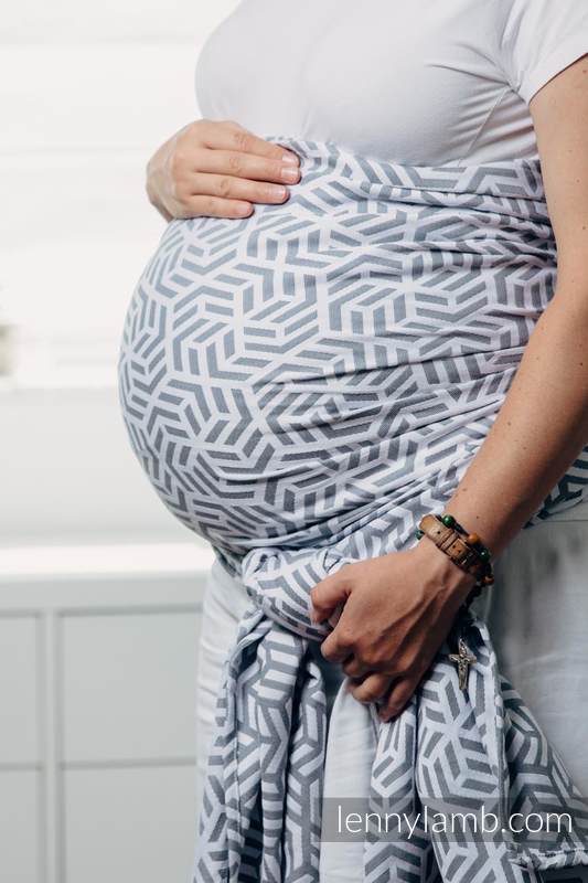 Lenny Lamb Bärsjal Basic Line - Pearl - Storlek 6