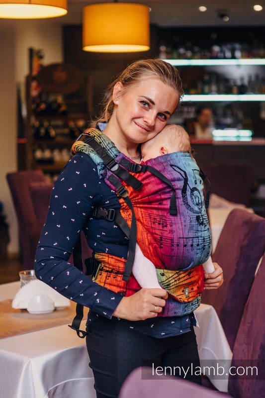 LennyUp Carrier – Symphony Rainbow Dark