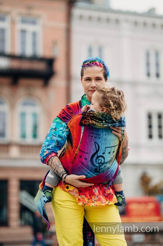 WrapTai Toddler – Symphony Rainbow Dark