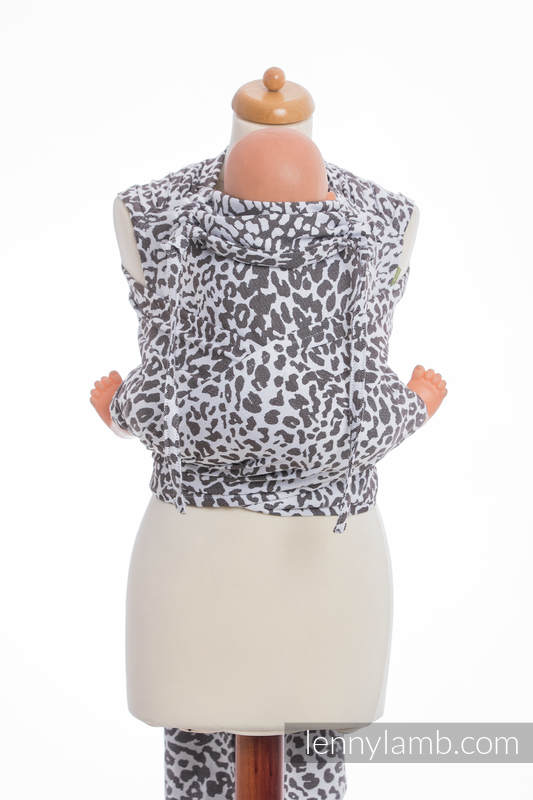 WrapTai Toddler – Cheetah Dark Brown & White