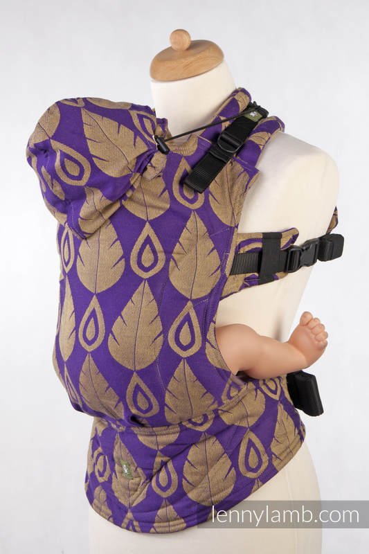 Lenny Lamb – Toddler – Northern Leaves Purple & Yellow