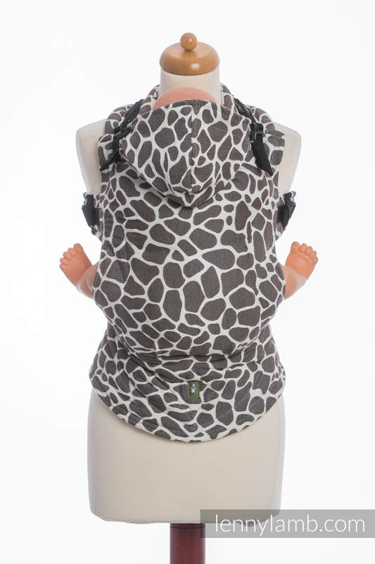 Lenny Lamb – Baby – Giraffe Dark Brown & Creme