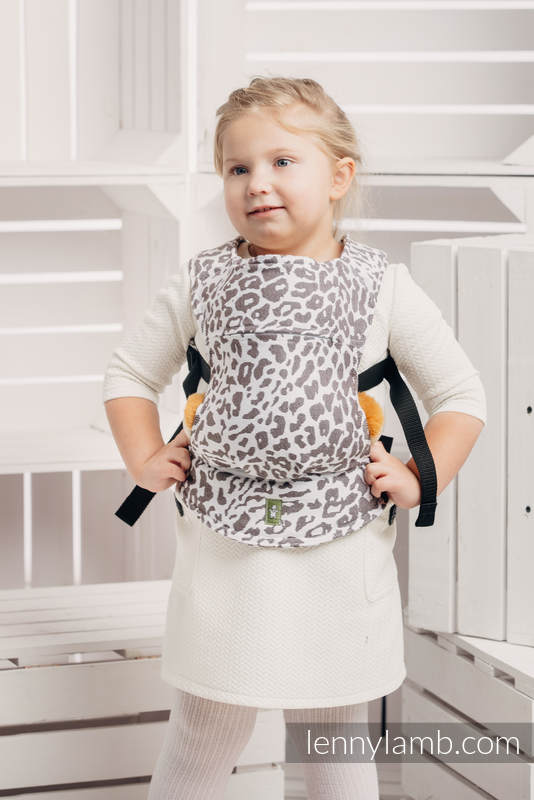 Lenny Lamb Docksele – Cheetah Dark Brown & White