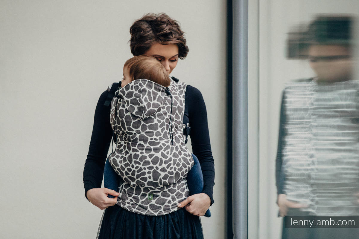 Lenny Lamb – Baby – Giraffe Dark Brown & Creme