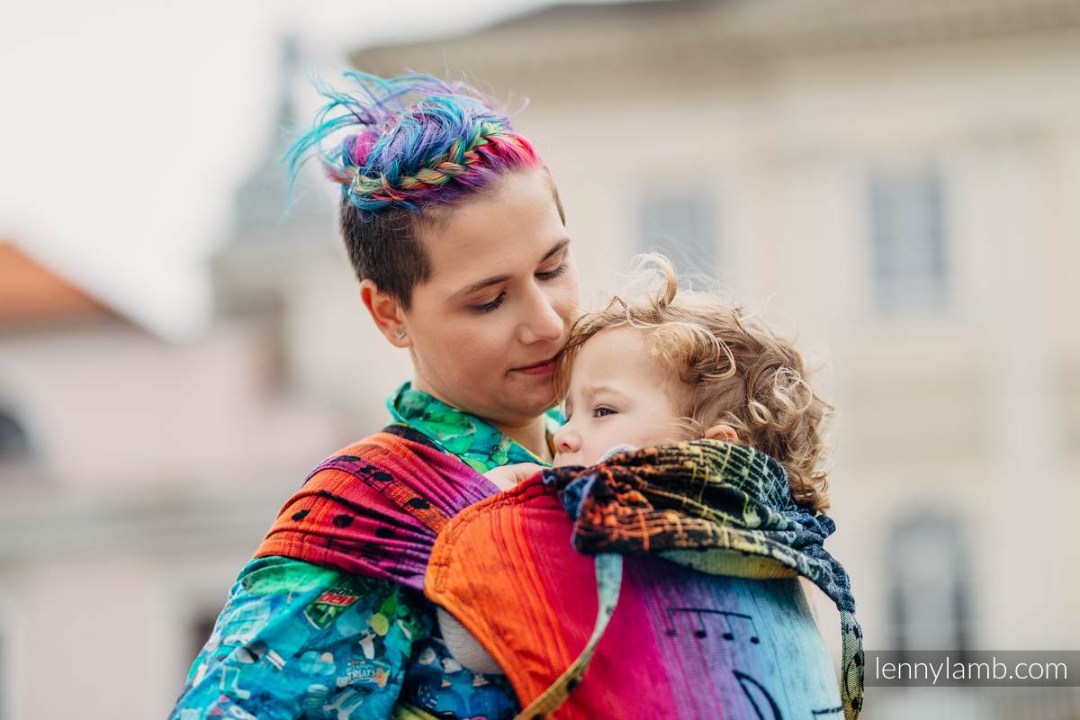 WrapTai Toddler – Symphony Rainbow Dark