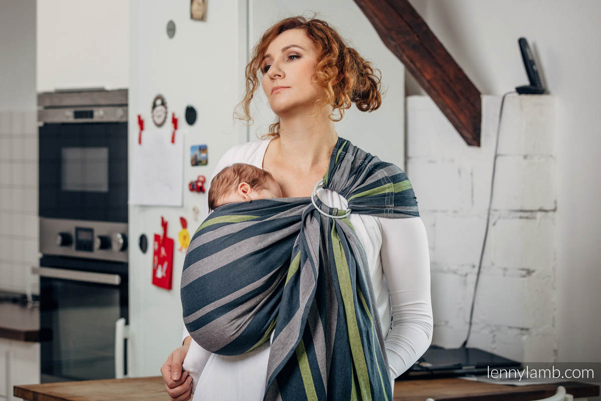 Lenny Lamb Ringsjal - Smoky Lime