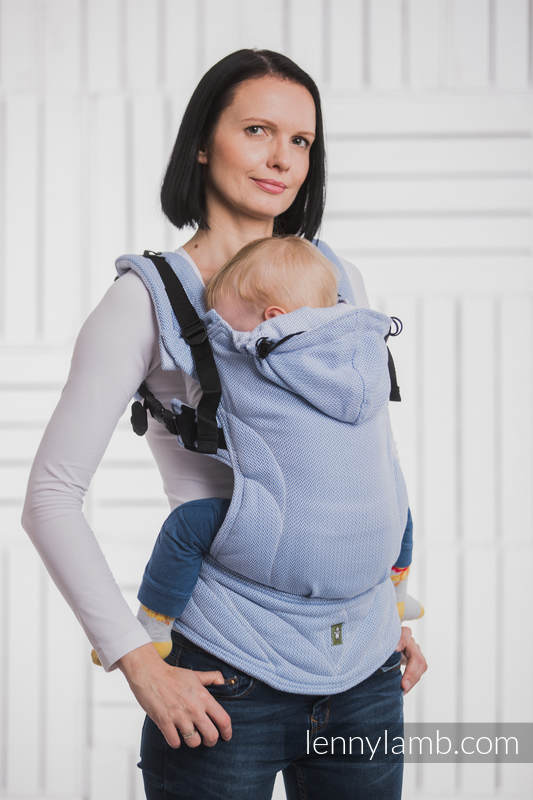 Lenny Lamb – Toddler – Little Herringbone Blue