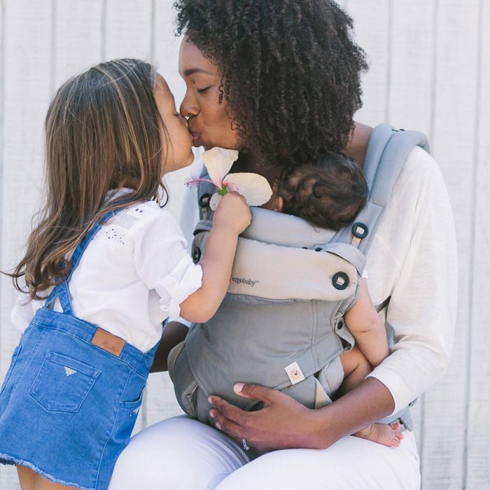 Ergobaby 360 Startpaket – Ergobaby Grå + Spädbarnsinlägg