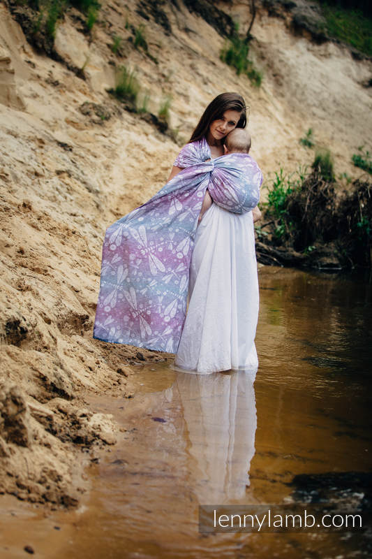 Lenny Lamb Ringsjal - Dragonfly Lavender