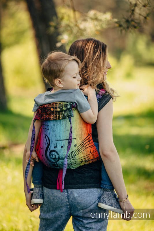 Lenny Lamb Buckle Onbuhimo – Toddler – Rainbow Symphony Dark