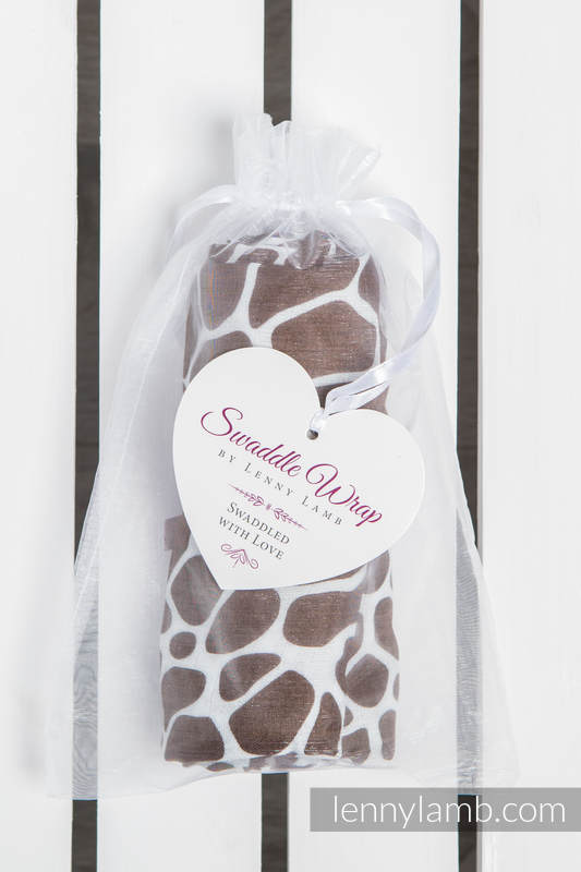 Lenny Lamb - Bambufilt - Giraffe Brown & Cream