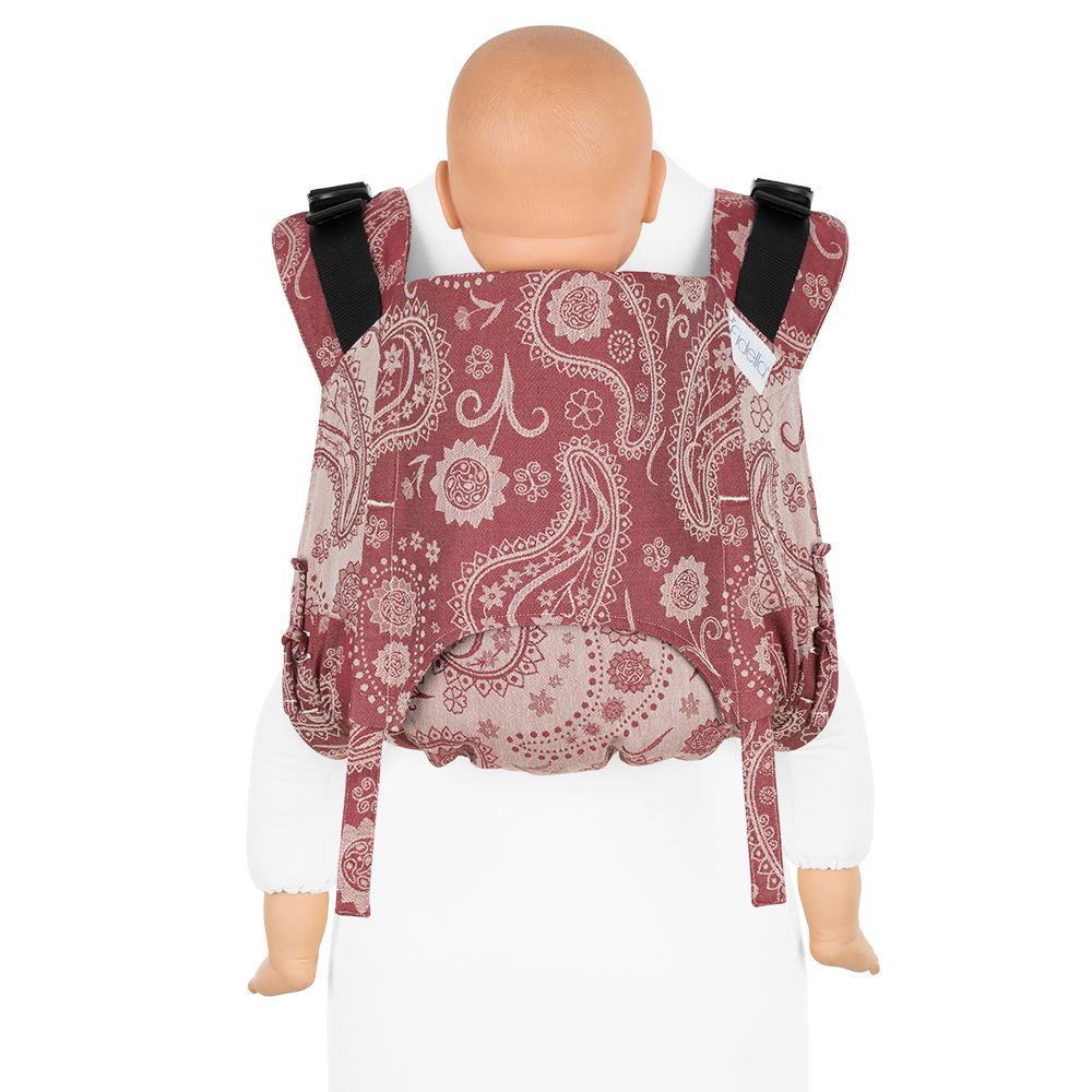 Fidella Onbuhimo V2 – Persian Paisley Ruby Red