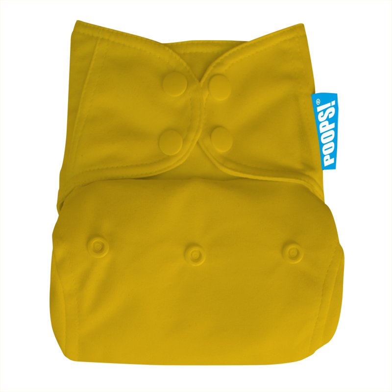 POOPS! All-in-One Tygblöja Gul