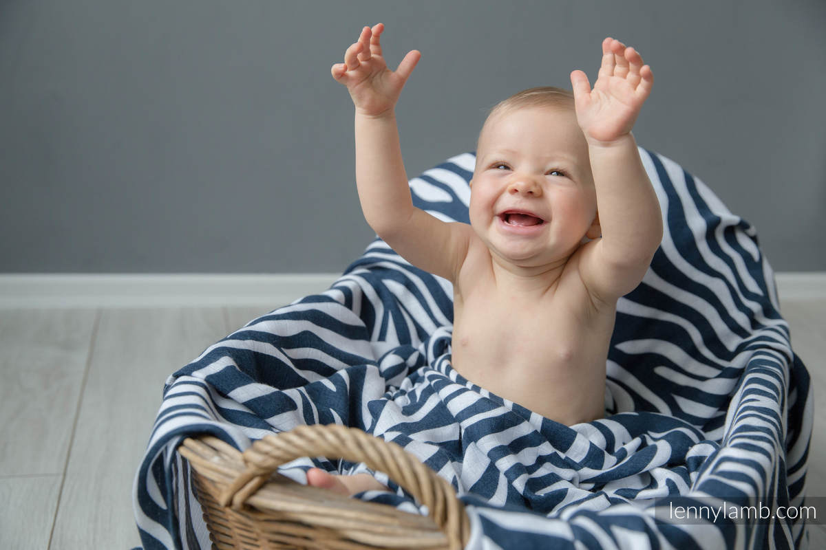 Lenny Lamb - Bambufilt 2-pack - Giraffe & Zebra