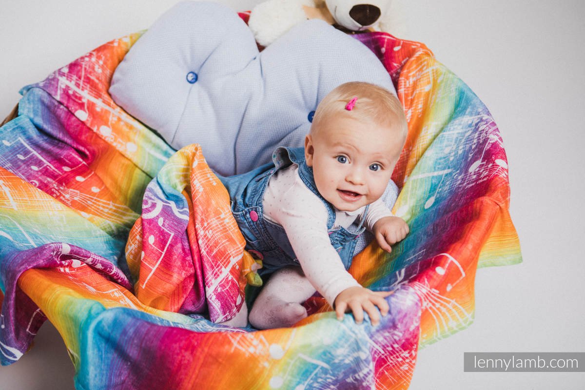 Lenny Lamb - Babyfilt set - Dragonfly Rainbow, Under The Leaves, Iced Lace