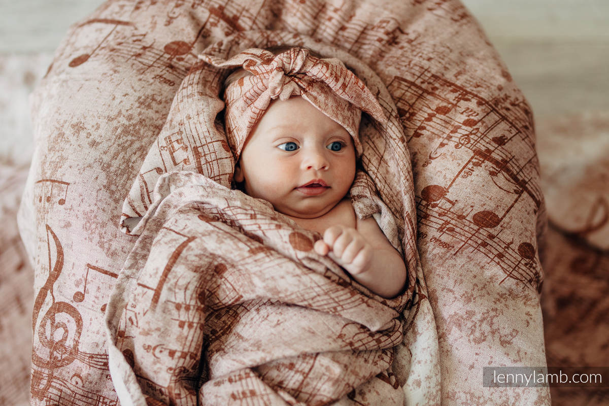 Lenny Lamb - Babyfilt - Symphony Brown & Cream