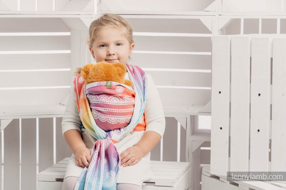 Lenny Lamb Docksjal - Rainbow Lace