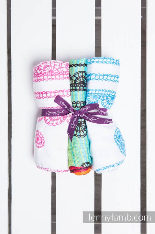 Lenny Lamb - Babyfilt set - Lace Dark