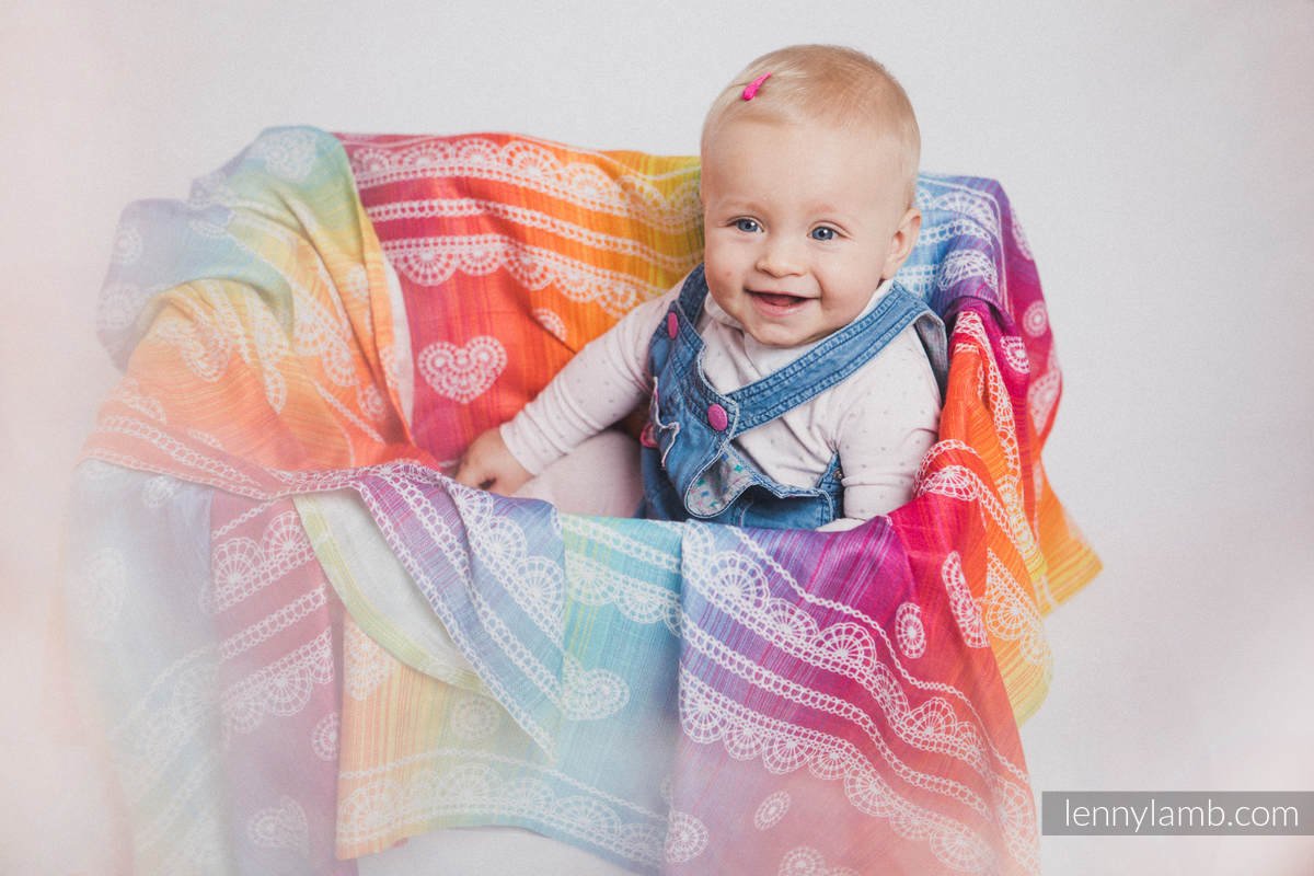 Lenny Lamb - Bambufilt - Rainbow Lace