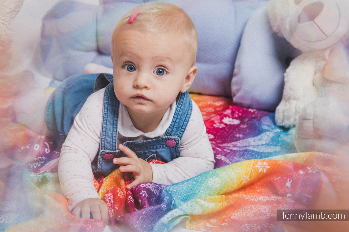 Lenny Lamb - Babyfilt - Dragonfly Rainbow