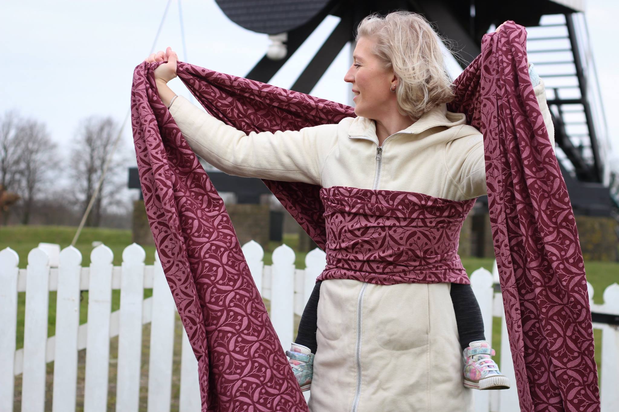 Yaro Retro Berry Bordeaux Old-Rose