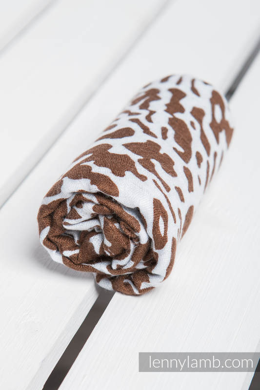 Lenny Lamb - Babyfilt - Cheetah Brown & White