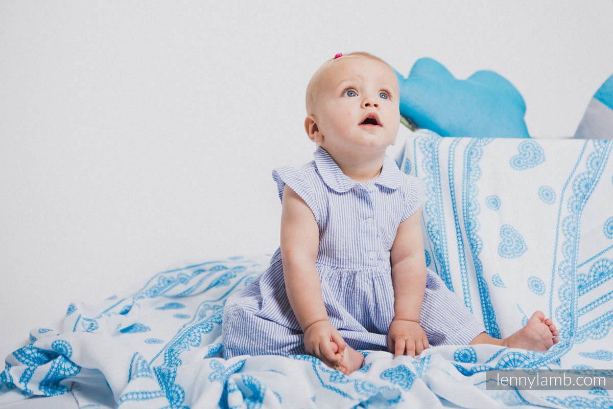 Lenny Lamb - Babyfilt set - Snow Queen & Iced Lace Pink