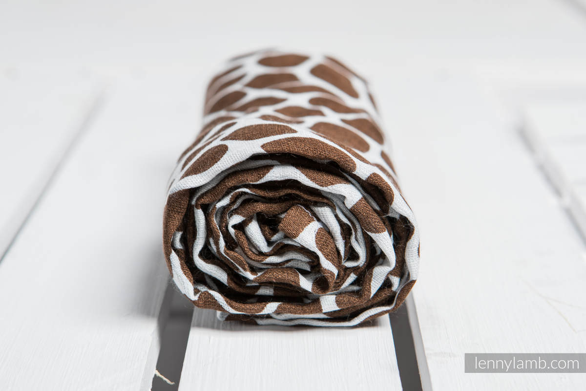 Lenny Lamb - Bambufilt - Giraffe Brown & Cream