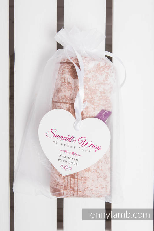 Lenny Lamb - Babyfilt - Symphony Brown & Cream