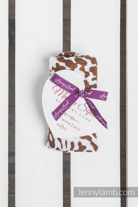 Lenny Lamb - Babyfilt - Cheetah Brown & White