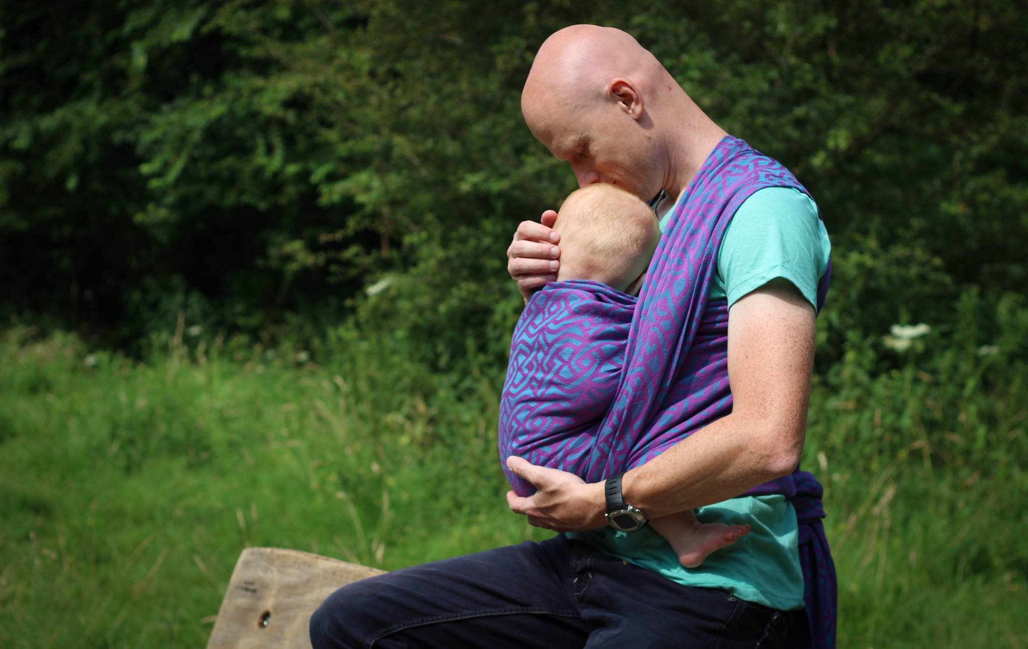 Yaro Braid Purple Emerald Soft Linen - Storlek 7 - 5,2 meter