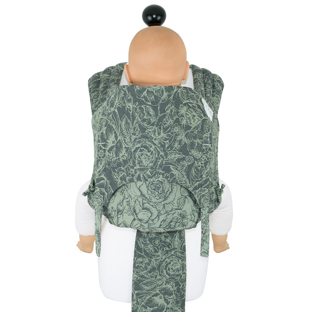 Toddler Size: Fidella FlyTai – Wild Rose Mossy Green