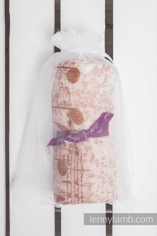 Lenny Lamb - Babyfilt - Symphony Brown & Cream