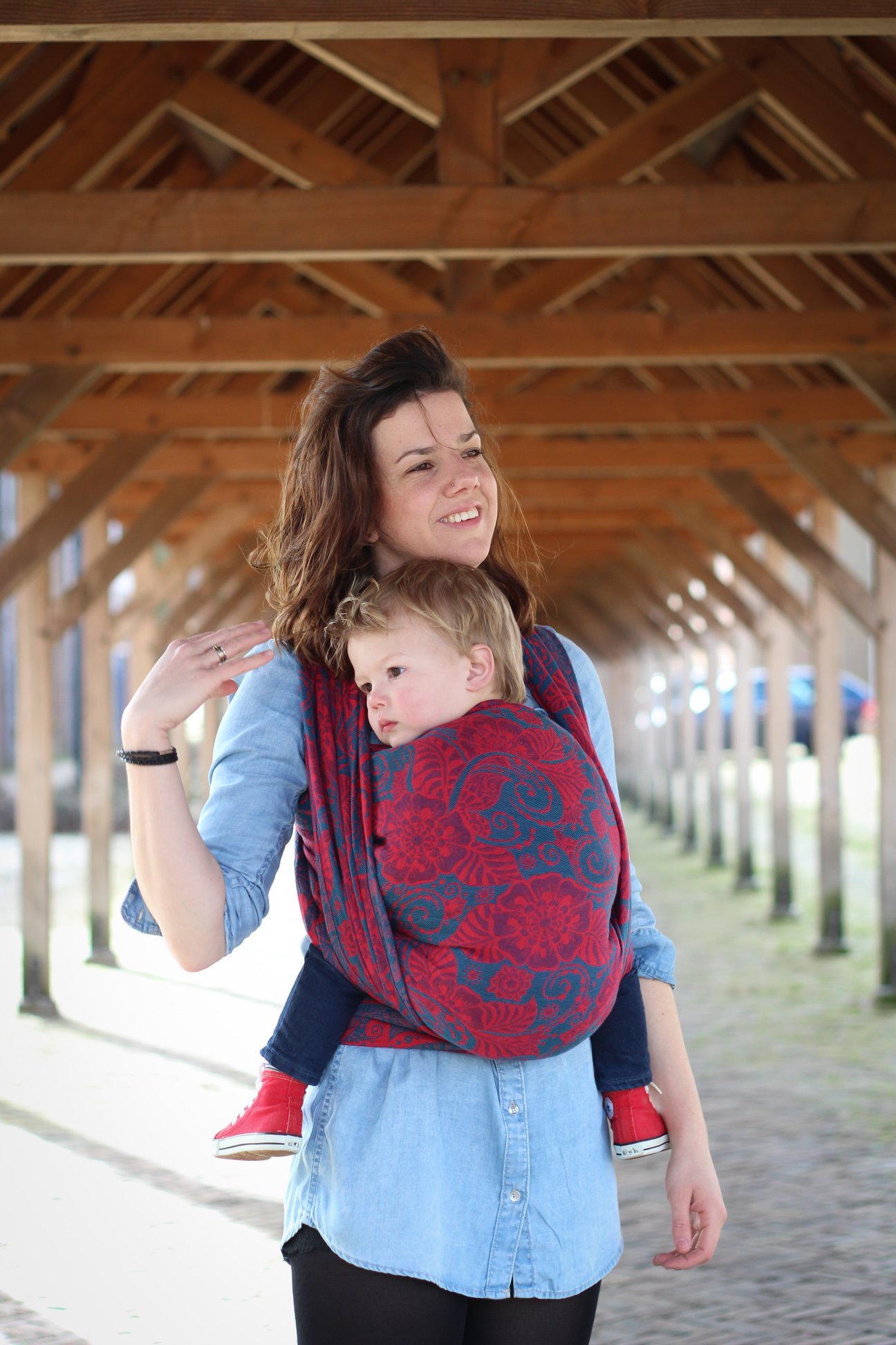 Yaro Ava Ultra Navy Red Bamboo Hemp