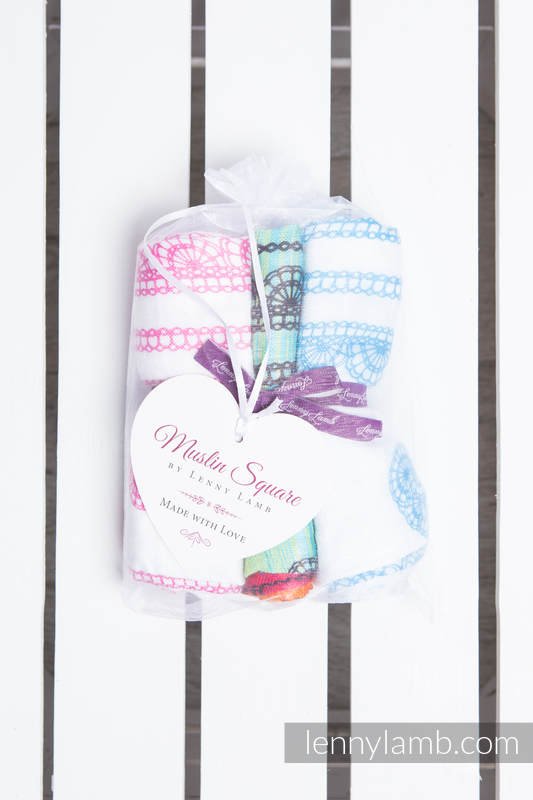 Lenny Lamb - Babyfilt set - Lace Dark