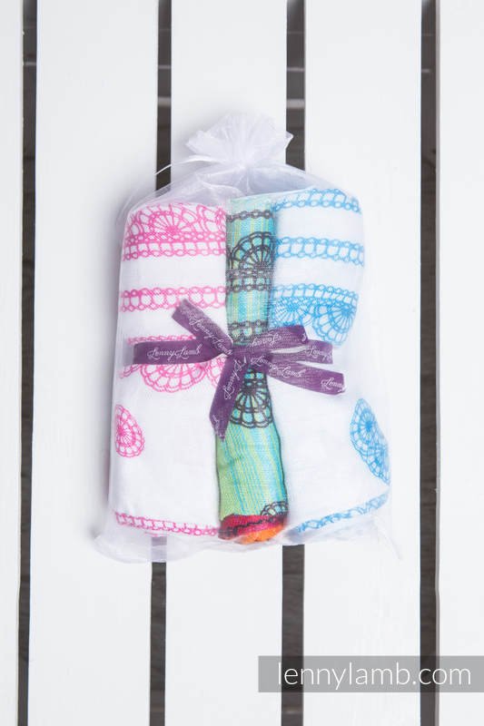 Lenny Lamb - Babyfilt set - Lace Dark