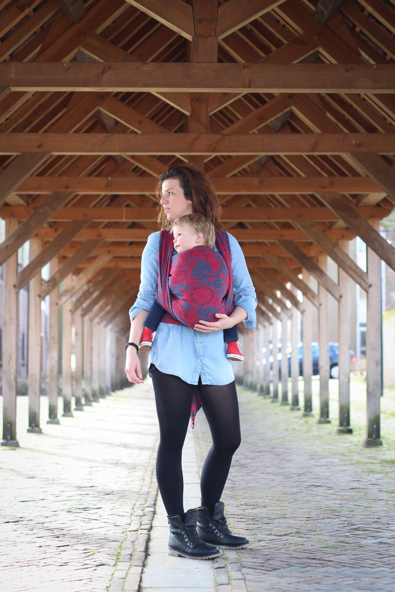 Yaro Ava Ultra Navy Red Bamboo Hemp