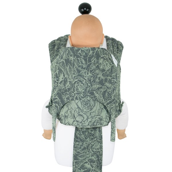 toddler-size-fly-tai-mei-tai-baby-carrier-wild-rose-mossy-green
